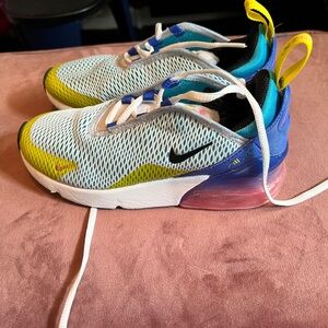 Nike Kids Air Max 270 Rainbow Sneakers